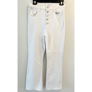 J Brand Lillie High-Rise Cropped Flared Jean, size 27